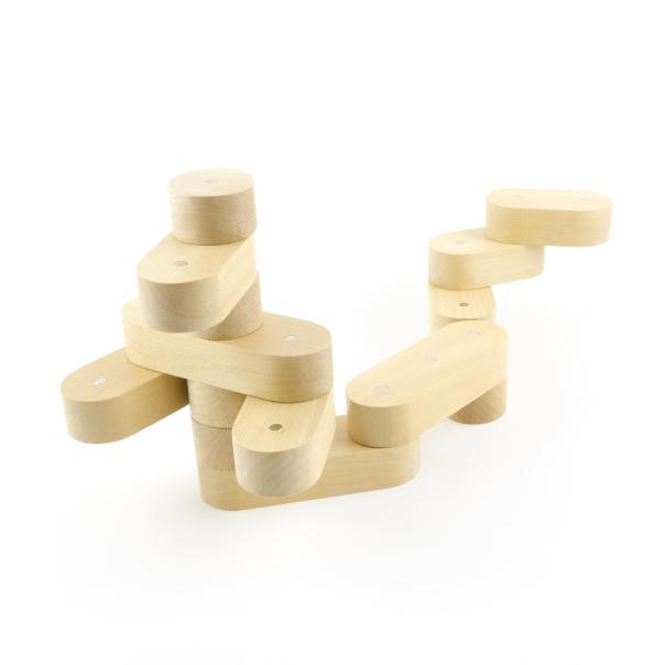 Monstre Marin en bois magnetique NEOBRICK